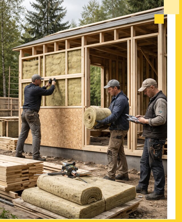 Проектирование и строительство каркасных бань в Мичуринске под ключ