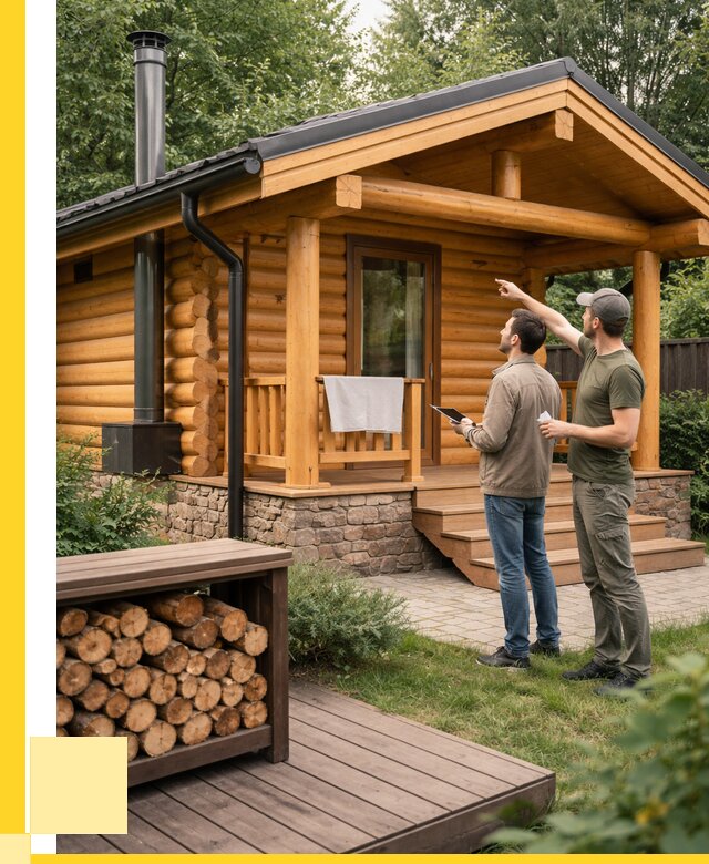 Бани для дачи под ключ в Мичуринске от 258850 р. | ЭриданМчр