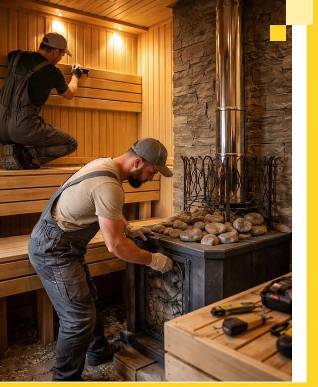 Комплексный дизайн бань, саун и зон отдыха в Мичуринске