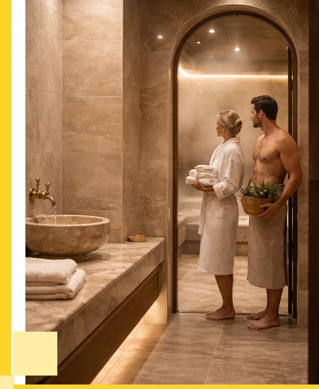 Проект и монтаж сауны и хамама в Мичуринске от 362390 р., ЭриданМчр