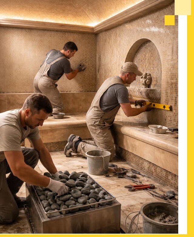 Проектирование и строительство хамама и сауны в Мичуринске