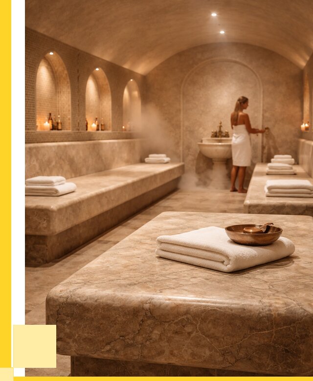 Лежаки для хамама в Мичуринске под ключ от 36239 р. | ЭриданМчр