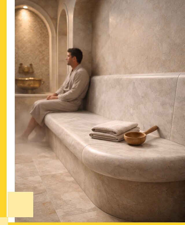 Сиденья для хамама в Мичуринске под ключ от 12425 р. | ЭриданМчр