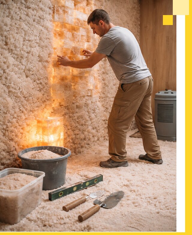 Проектирование и монтаж соляных комнат в Мичуринске под ключ