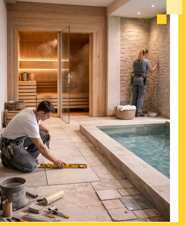 Комплексный дизайн и отделка интерьеров SPA под ключ в Мичуринске